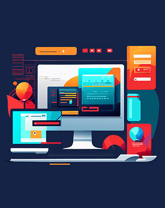 Custom website design services by PixelKreative